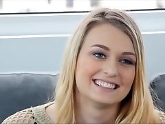 Gorgeous blonde teen loves to poke Gorgeous blonde teen loves to poke