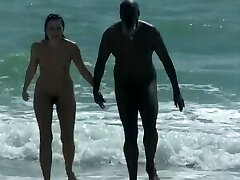 Caribbean Island Nude Beach Sex (Part3) - Jerking, Fucking, Sucking More Black Pipe In Public!