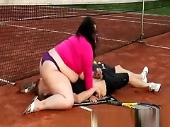 Plumper Fat Plumps Sits On Boys Face As She Lost Tennis Match Plumper Fat Plumps Sits On Boys Face As She Lost Tennis Match
