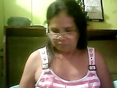 filipina obese grandmother showing me her hairy pussy and boobs on skype
