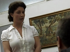 Roberta Gemma is getting banged from the back, since she loves it in a doggy- style position Roberta Gemma is getting banged from the back, since she loves it in a doggy- style position