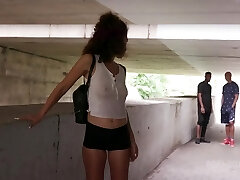 Lady Ana 2on1 Urinating