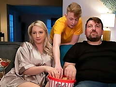 Movie Night Is Better When We Fuck Step-mom