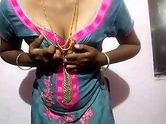 Tamil Wife Records Bare Show On Webcam