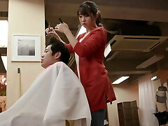 Splendid Waitress Working Without Noticing She's Flashing Her Tits