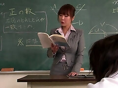 Instructor gets her face creamed by her student 