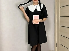Wednesday Addams first lovemaking with her friend Wednesday Addams first lovemaking with her friend