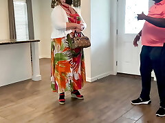 Hot Horny Plumper Blonde Milf Realtor Flirts With Renter Client & Gets Doggystyle Creampie In Pussy