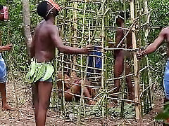 Somewhere in west Africa, on our annual jamboree, the king fucks the most beautiful maiden in the cage while his Queen and the guards are watching
