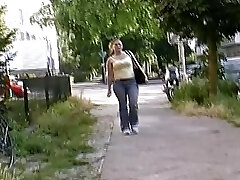 German sandy-haired showing off her amazing masturbation skills German sandy-haired showing off her amazing masturbation skills