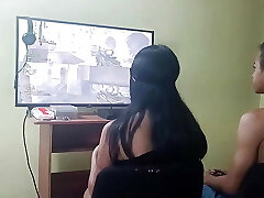 My gf with a sexy backside gets on all fours so I can give her hard My gf with a sexy backside gets on all fours so I can give her hard