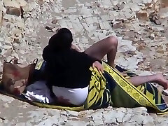Estrangeiro - Hidden Cam Couple, Plumper in the beach sex
