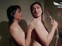 Hiral Radadiya和Pooja Joshi赤裸裸的淋浴MrSkinIndia裸体宝莱坞FilmyFantasy