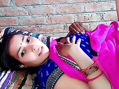 Enjoyed Lovemaking Romantic Sex Hot Bhabhi In Pink Saree