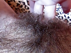 la mia fighetta pelosa e pelosa del clitoride