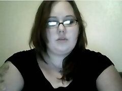Really chubby ugly as screw and perverted amateur nerdy slut masturbated