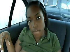 White Splooge In Black Pussy Of Busty Teen
