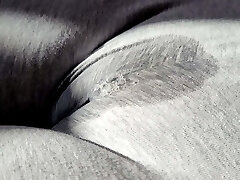 I Spit and Rub Super-fucking-hot Cameltoe Pussy
