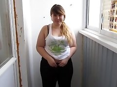 Russian, Thick Female With By A Cooter Hairy, Pee For You:)