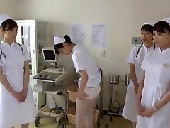 Incredible Japanese model Yuki Aoi, Akari Asakiri, Nachi Sakaki in Astounding Nurse, Fingering JAV episode