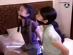 2 Cleave Gagged Asian Chicks