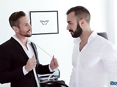 Muscle gay anal sex with facial
