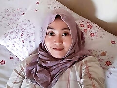 invite my hijab wife to have sex with pleasure