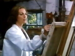 Emily models for a uber-sexy painter - 1976