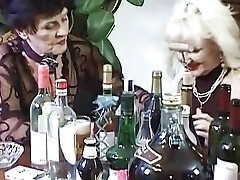 Two ultra-kinky ladies from Germany pleasing each other after a game of cards