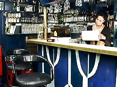 German super-bitch got fucked at the bar