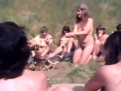 Vintage clamp of  friends who get nude in public