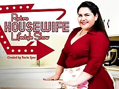 Karla Lane in Retro Housewife Lifestyle Showcase