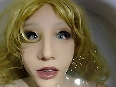Doofy Bathroom Lockdown - Miss Eva Mae - silicone m2f deep transformation