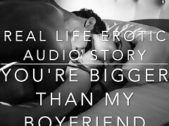 YOU'RE BIGGER THAN MY Beau - Real Life Softcore Audio ASMR