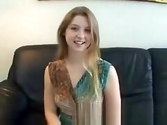 Sunny Lane first audition and creampie