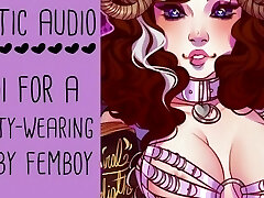 My Undies-Wearing Submissive Femboy - My Good Girl - Erotic Audio ASMR Roleplay Lady Aurality