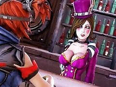 Mad Moxxi fucked with strap-on