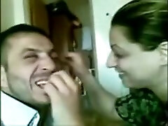 Mature arabic couple self video