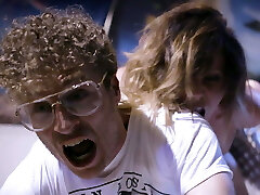 Nerdy ass predominated by double fisting and alien cock