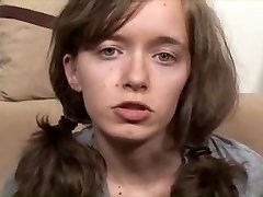 Cute French Teen Gets Anal And Facial !