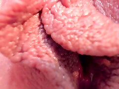 Close-up labia with extremely detail