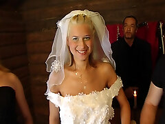 Gangbang with fat busty bride Part 1