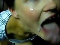 horny village slut wanted me and my friend cum on her face