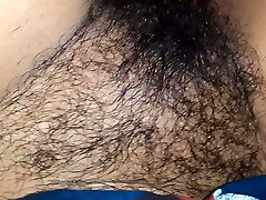 Surya drilling hot wife fingering hairy pussy