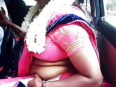 Full Video Telugu Dirty Talks, sexy saree indian telugu aunty lovemaking with auto driver, car sex