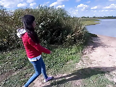 We found a secluded spot by the lake and had steaming sex We found a secluded spot by the lake and had steaming sex