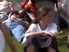 sitting upskirt compilation