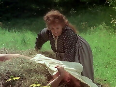 Mature actress kissing a hard-on