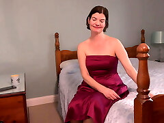 Mature mom with hairy, thirsty poon