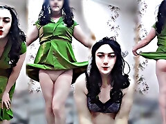 Green Sexy Dress Cute Shemale Ladyboy Hot Assets Sexy Dancer Cosplayer Model Green Sexy Dress Cute Shemale Ladyboy Hot Assets Sexy Dancer Cosplayer Model